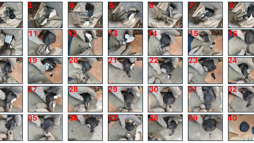 Reconstructing the sequentiality of adjacent flake removal scars on lithic 3D models: A curvature-based computational approach